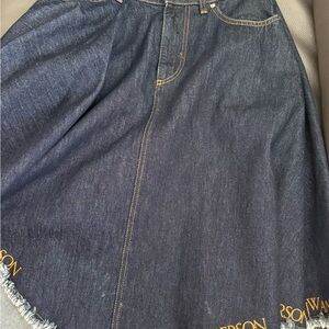 JW ANDERSON Dark Denim with Orange Stitching